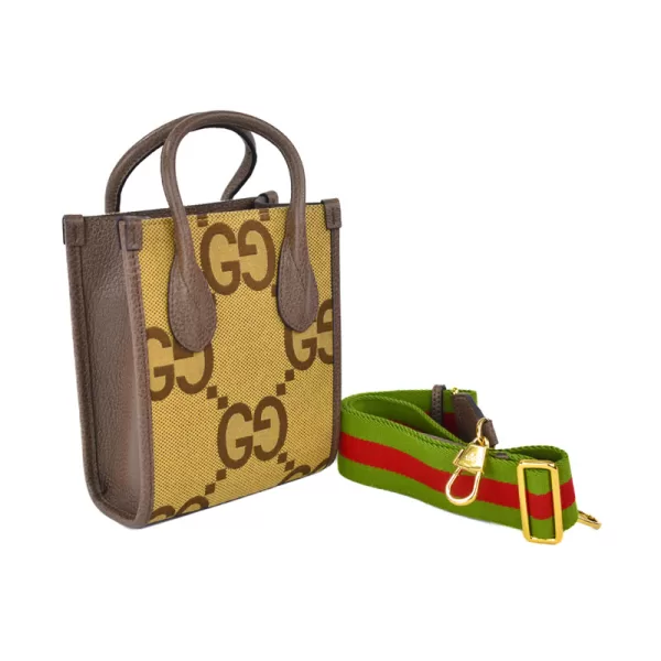 Minibolso tote con GG Jumbo - Imagen 4