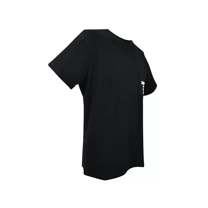 Playera Weave Negra - Estilo Elegance