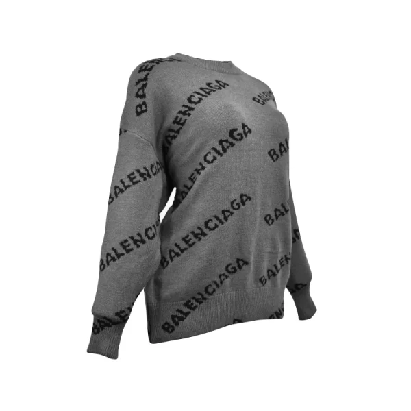 Suéter Allover Gris Oxford - Imagen 6