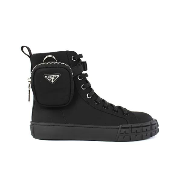 Zapatillas altas Forum Nylon Negras