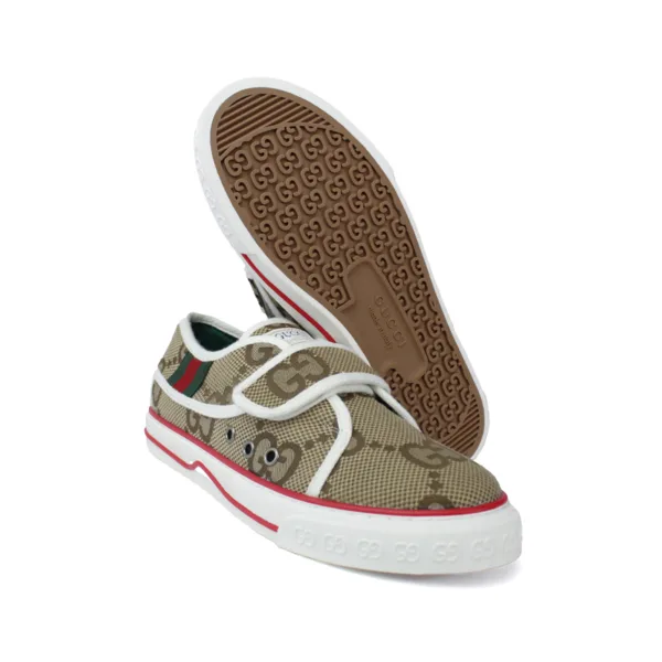 BEIGE 'GG TENNIS 1977' SNEAKERS - Imagen 4
