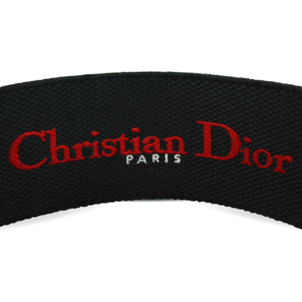 Correa de monedero rojo Christian Dior - Imagen 3