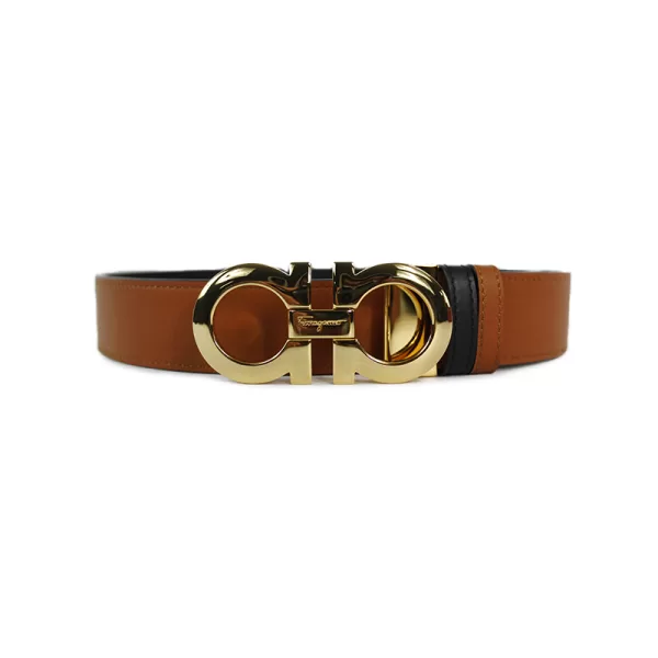 Salvatore Ferragamo hebilla dorada