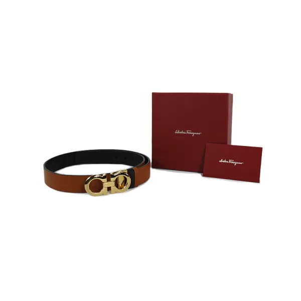 Salvatore Ferragamo hebilla dorada - Imagen 2