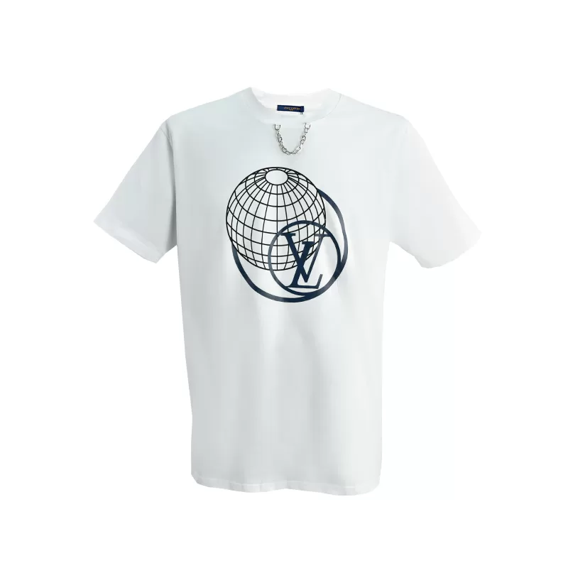 Playera LV Globe - Estilo Elegance