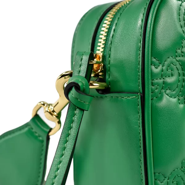 Bolso pequeño de piel matelassé con GG - Imagen 2