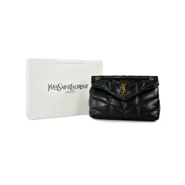 Saint Laurent Puffer bolso de hombro mediano - Imagen 9