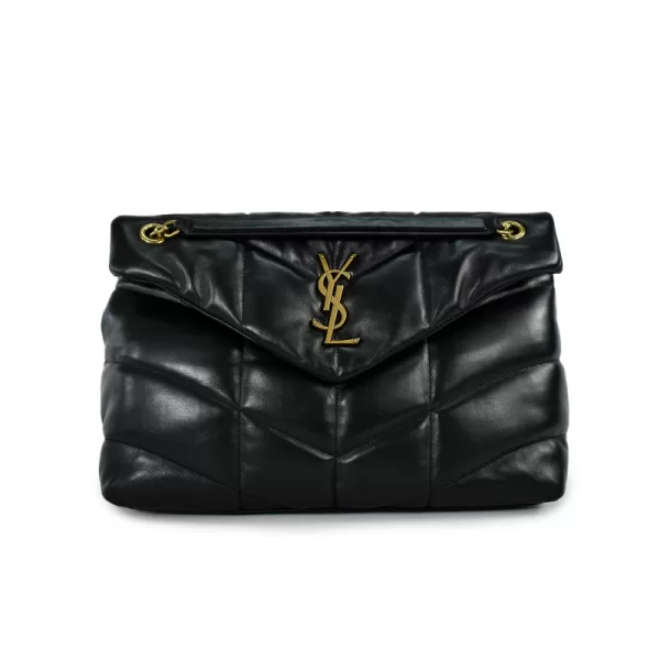 Saint Laurent Puffer bolso de hombro mediano