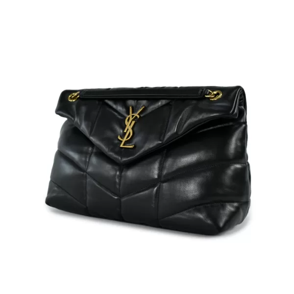 Saint Laurent Puffer bolso de hombro mediano - Imagen 7