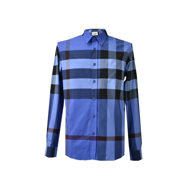 Burberry de popelina a cuadros