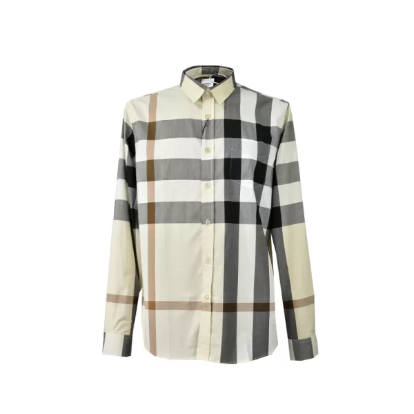 Camisa de popelín de algodón Blanca