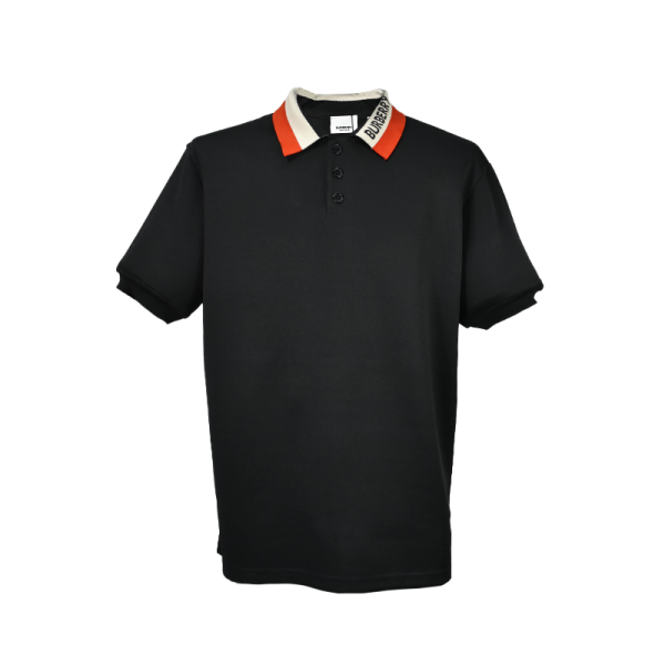 Detail Cotton Pique Polo Shirt