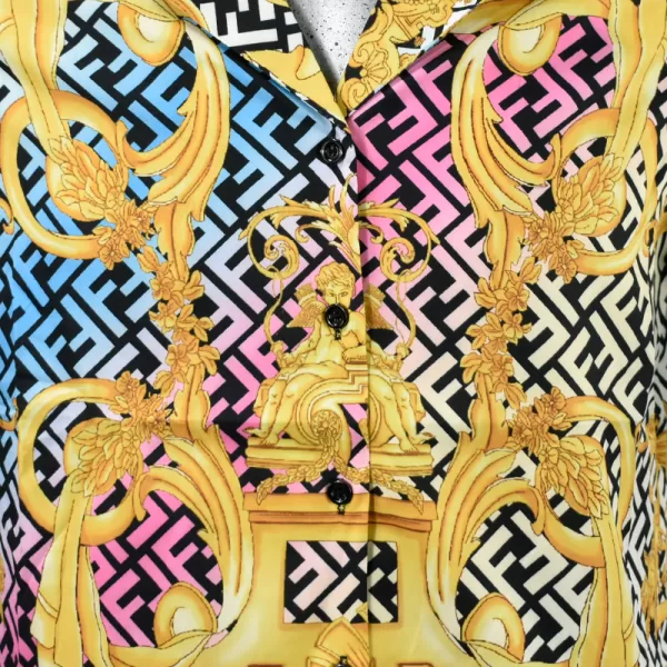 Fendi Fendace Baroque Pijama Top - Imagen 3