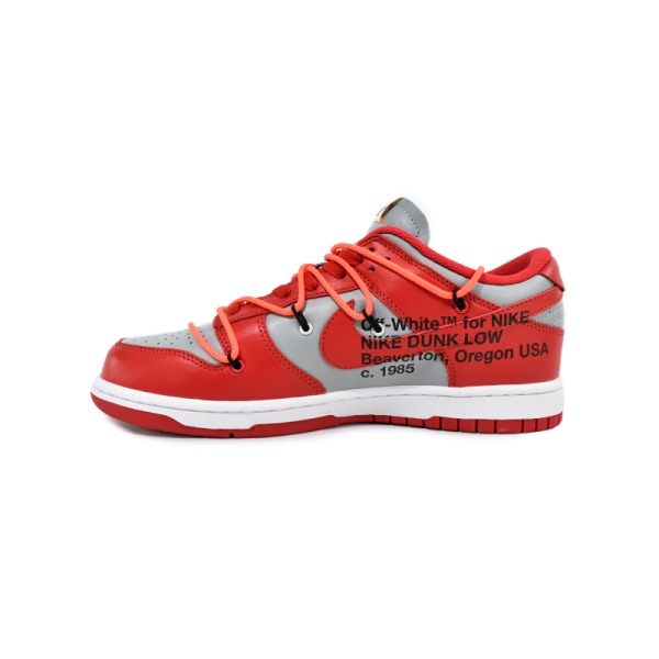 Nike Dunk Low X Off White“University Red” - Imagen 7