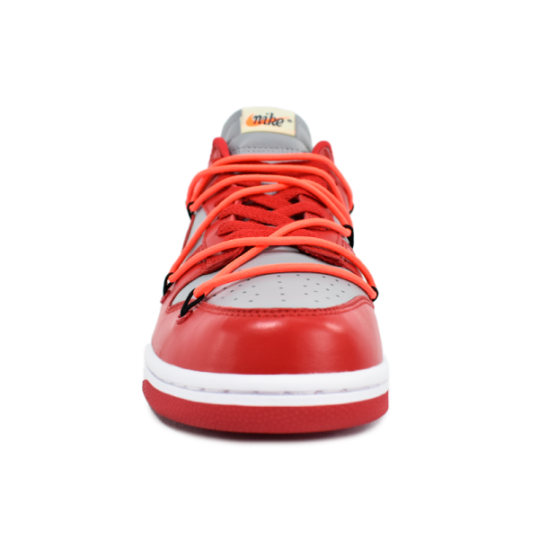 Nike Dunk Low X Off White“University Red” - Imagen 6