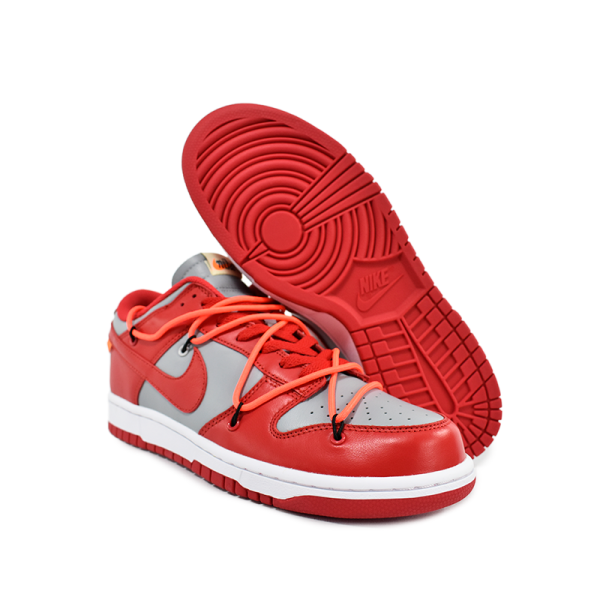 Nike Dunk Low X Off White“University Red” - Imagen 5