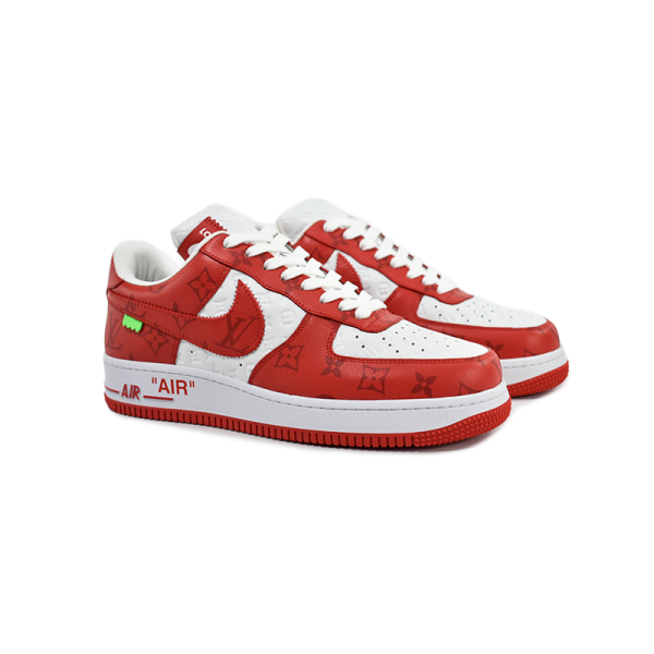 Nike Air Force 1 Low x Louis Vuitton Red - Imagen 11