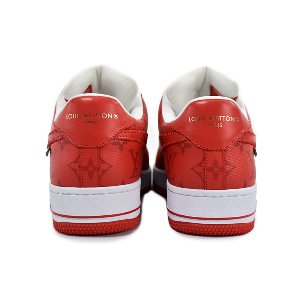 Nike Air Force 1 Low x Louis Vuitton Red - Imagen 9