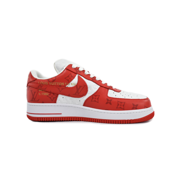 Nike Air Force 1 Low x Louis Vuitton Red