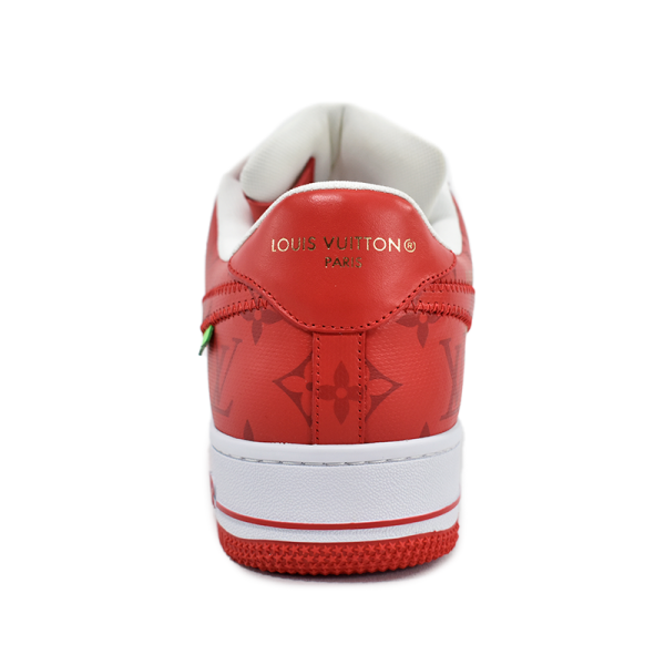 Nike Air Force 1 Low x Louis Vuitton Red - Imagen 7