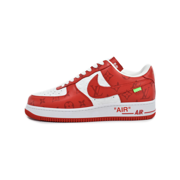 Nike Air Force 1 Low x Louis Vuitton Red - Imagen 6