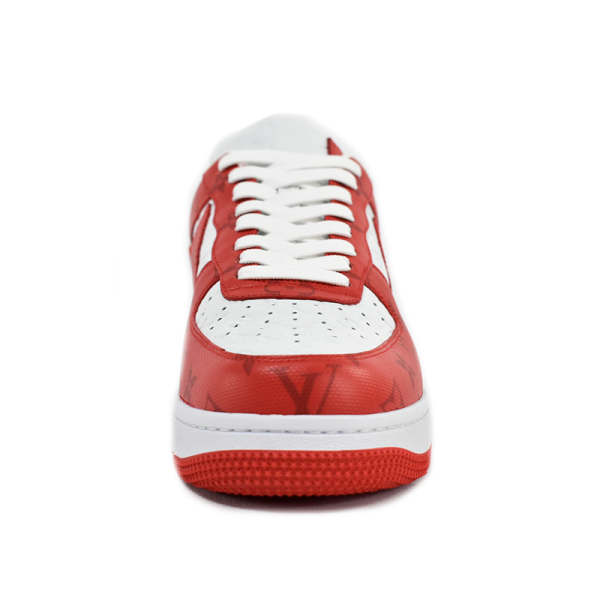 Nike Air Force 1 Low x Louis Vuitton Red - Imagen 5