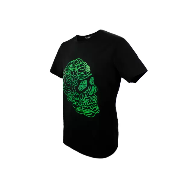 Green skull T-shirt - Imagen 8