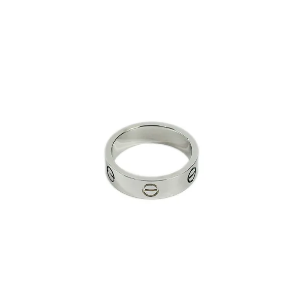 CARTIER (Baño de Oro blanco 18k) - Imagen 2