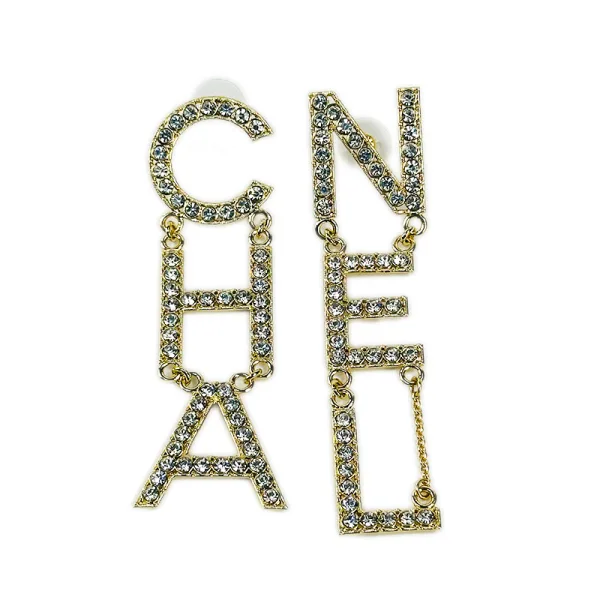 CHANEL (Aretes colgantes en Oro V) - Imagen 2