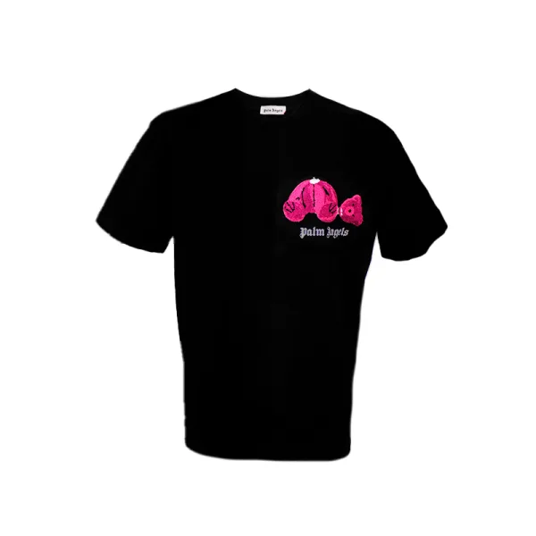 PALM ANGELS Kill the bear Pink (Negra)