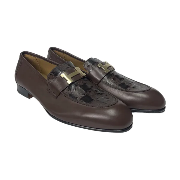 HERMÈS Brown Mocasín
