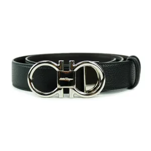Ferragamo Gancini Belt black