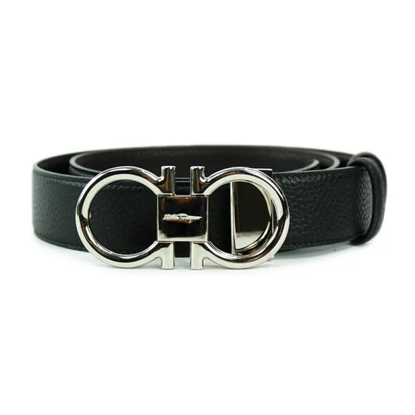 Ferragamo Gancini Belt black