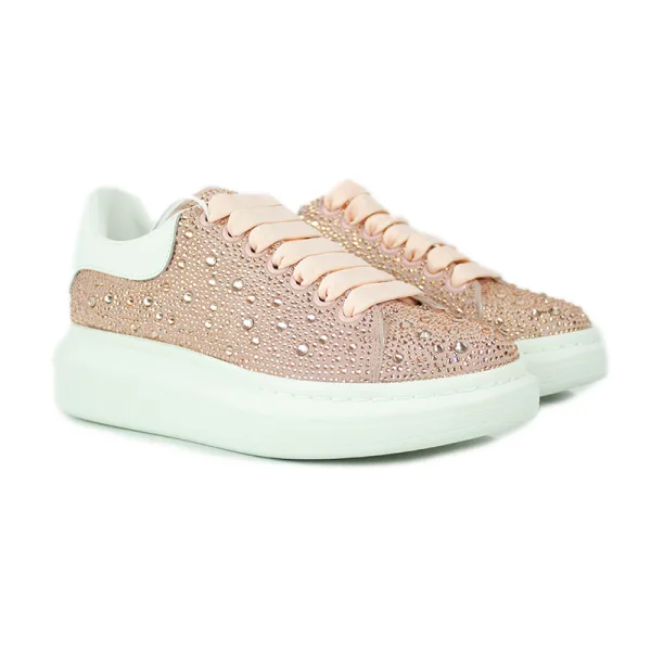 ALEXANDER MCQUEEN All Glitter Pink