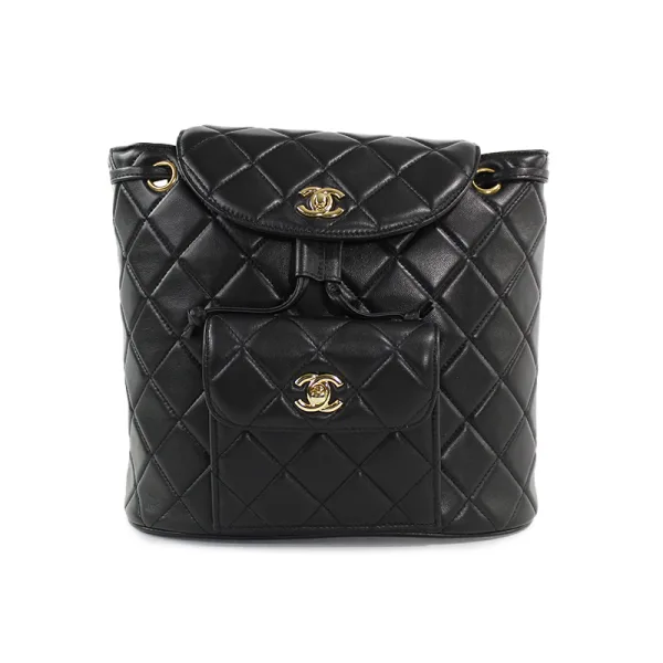 CHANEL Backpack Black