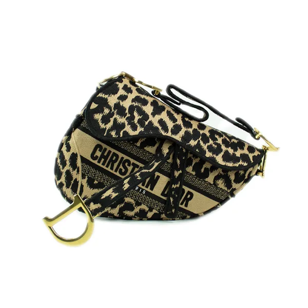 DIOR Saddle Animal Print