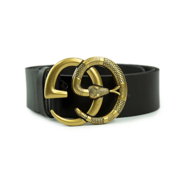 gucci snake marmont leather wide 85