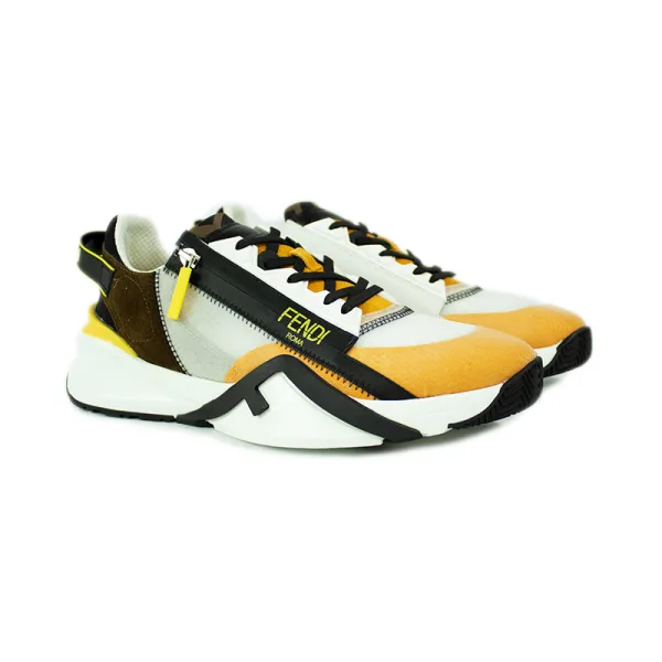 FENDI Flow Blanco y Amarillo