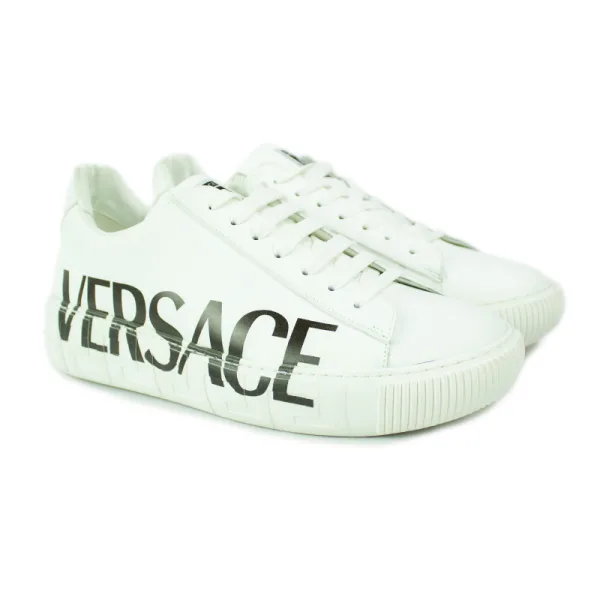 VERSACE White and Black Logo