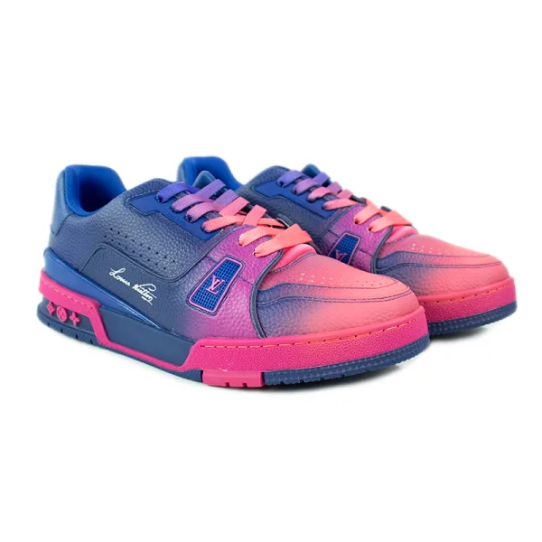 LOUIS VUITTON Multicolor Pink and Blue