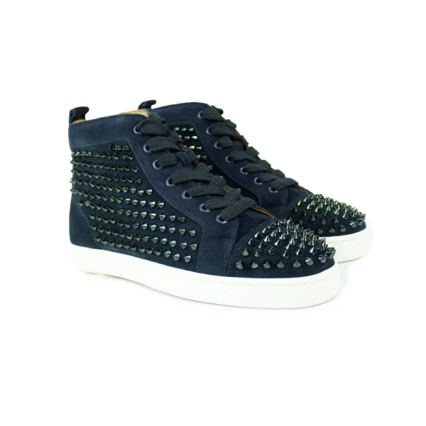 CHRISTIAN LOUBOUTIN Spike Night Blue