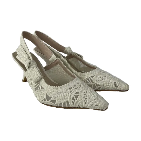 DIOR de Salón slingback J’ADIOR beige encaje
